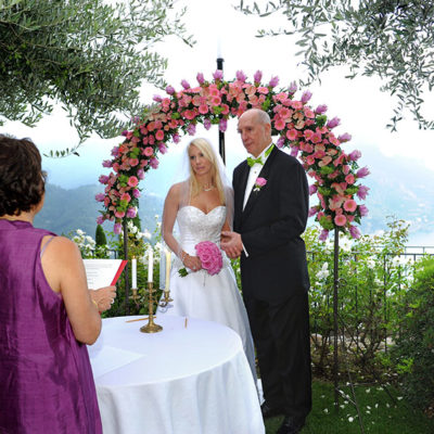 Experienced Wedding Officiant amalfi coast