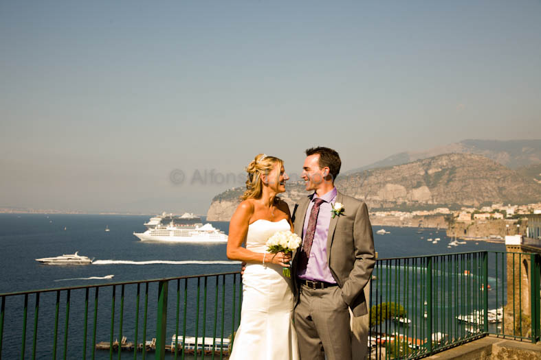 Renewal of Vows in Sorrento