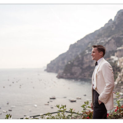 Positano groom Italy