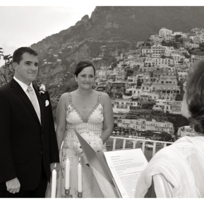 Positano wedding ceremony