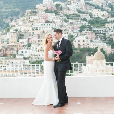 Romantic wedding in Positano