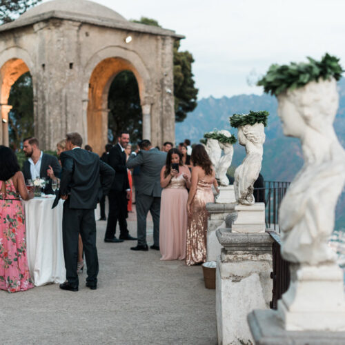 Exclusive wedding in villa cimbrone ravello