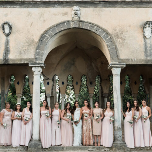 bridesmaids villa cimbrone
