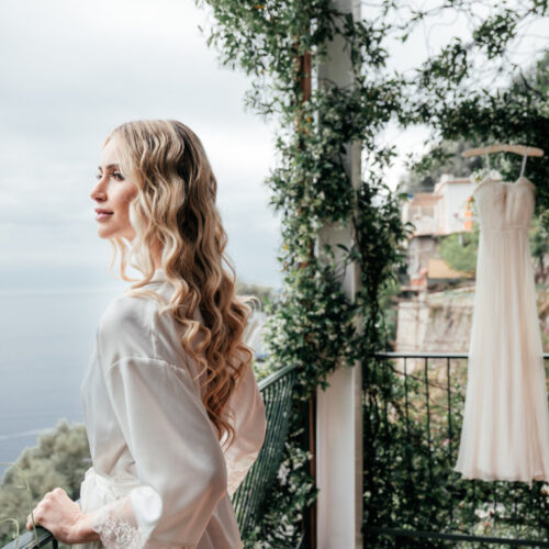 Bride amalfi coast italy