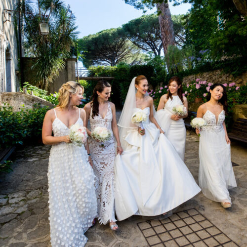 exclusive wedding in villa cimbrone