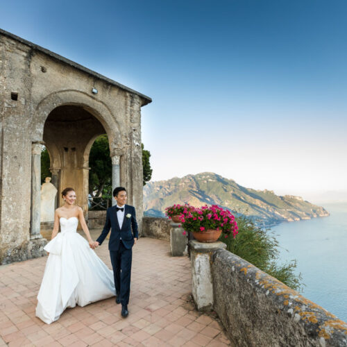 exclusive wedding in villa cimbrone