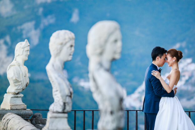 exclusive wedding in villa cimbrone