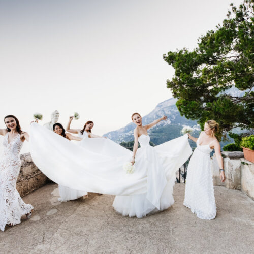 exclusive wedding in villa cimbrone