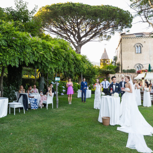 exclusive wedding in villa cimbrone