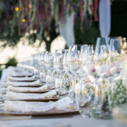 luxury wedding in villa cimbrone
