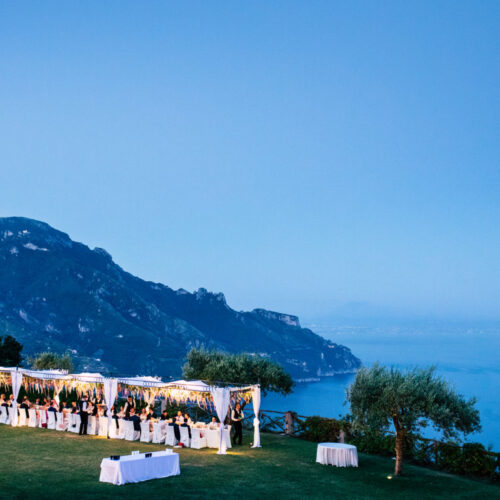 exclusive wedding in villa cimbrone