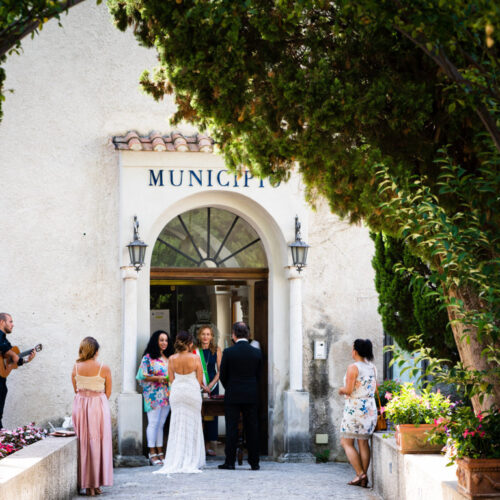 elopement in ravello