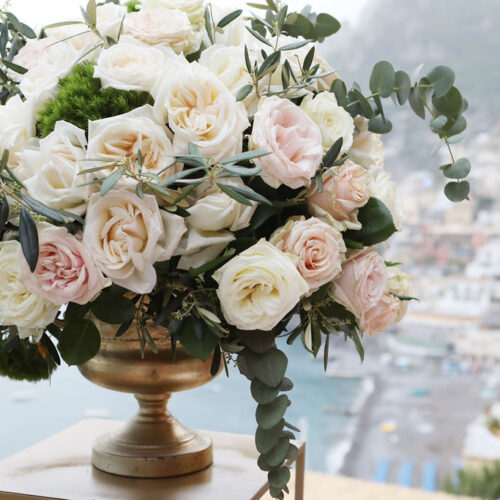 positano wedding flowers