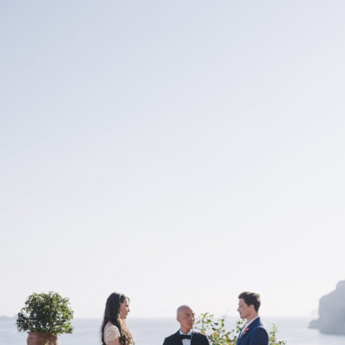 symbolic wedding at hotel marincanto