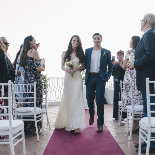 symbolic wedding at hotel marincanto