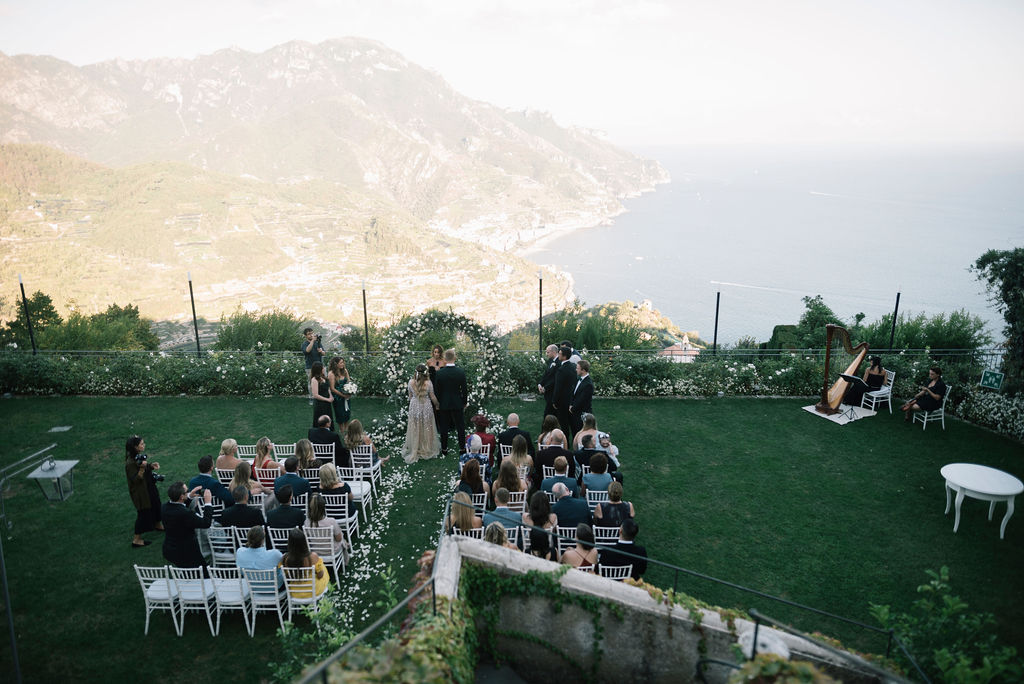 Belmond Hotel Caruso wedding Ravello