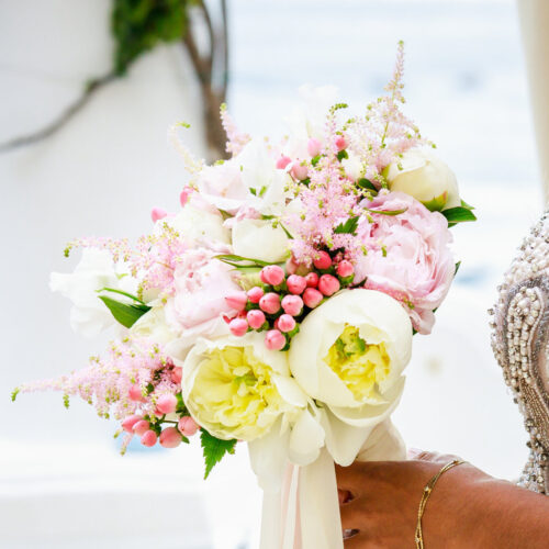 positano bridal bouquet