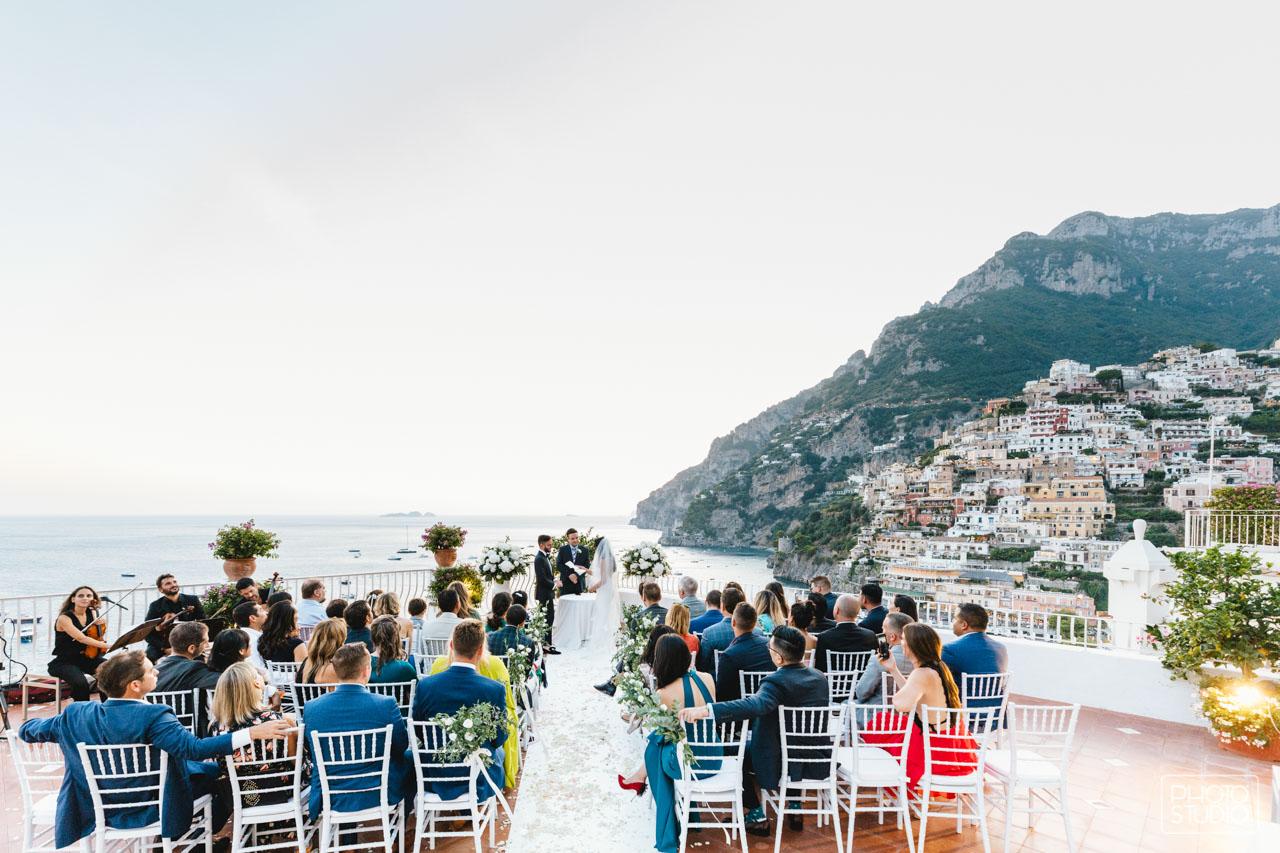 Positano wedding at Hotel Marincanto