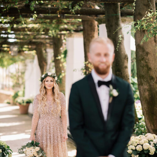 boho wedding in ravello