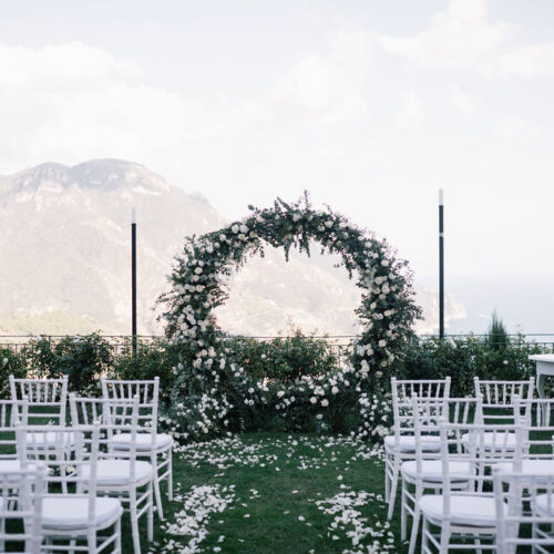 wedding at hotel belmond caruso