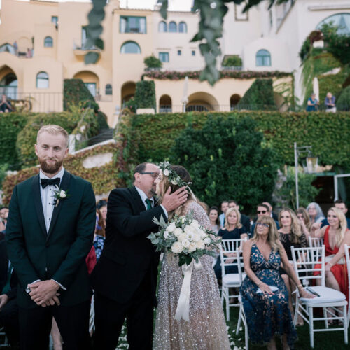 symbolic wedding at hotel belmond caruso