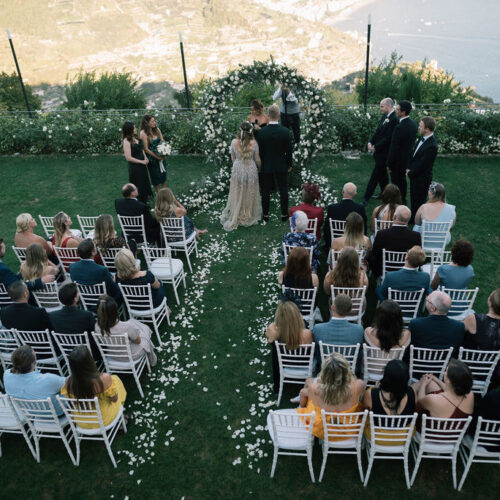 symbolic wedding in ravello