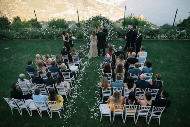 symbolic wedding in ravello