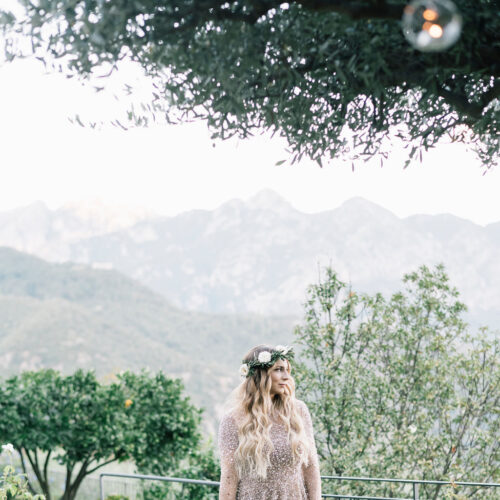 boho wedding in ravello